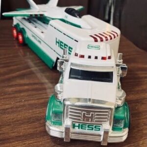 HESS TRUCK 2010 EXCLUSIVE WITH JET BY HESS TOY BRAND NEW IN BOX